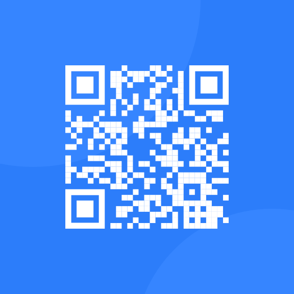 QR code leadind to Frontend Mentor homepage.